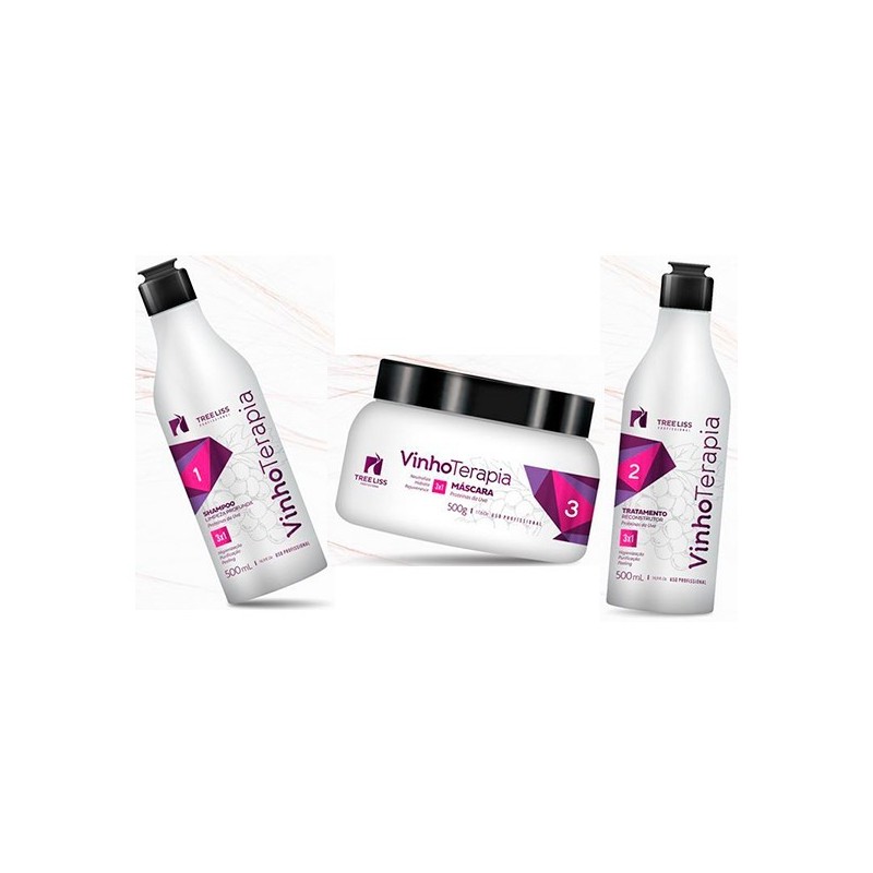 Kit Wine Therapy Profissional TREE LISS