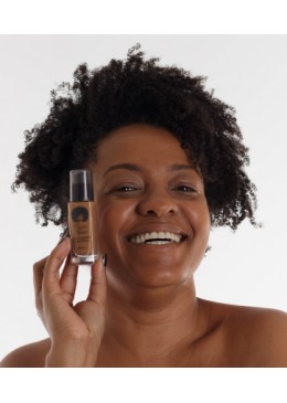 Base Líquida Dark 1 Makeup  30ml -  Negra Rosa Beautecombeleza.com