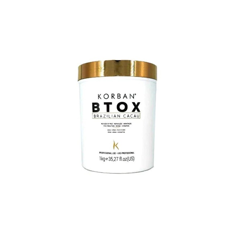 BTX Brazilian Cacau 1Kg - Korban
Beautecombeleza.com BTX Brazilian Cacau 1Kg - Korban
Beautecombeleza.com