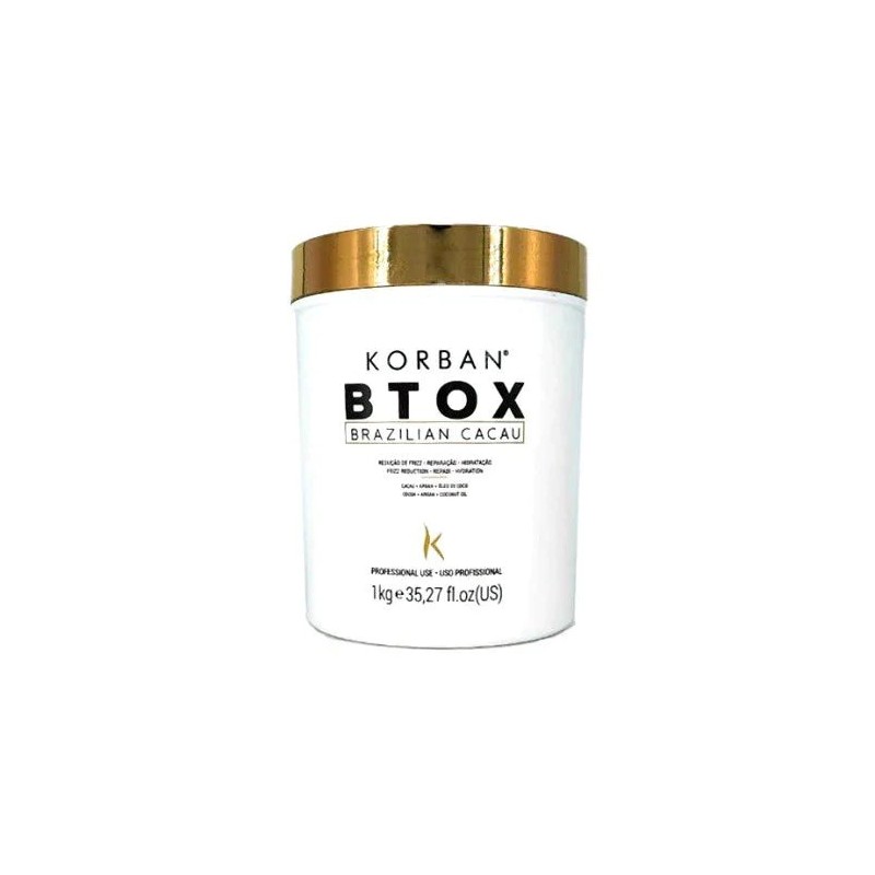 BTX Brazilian Cacau 1Kg - Korban 
 Beautecombeleza.com