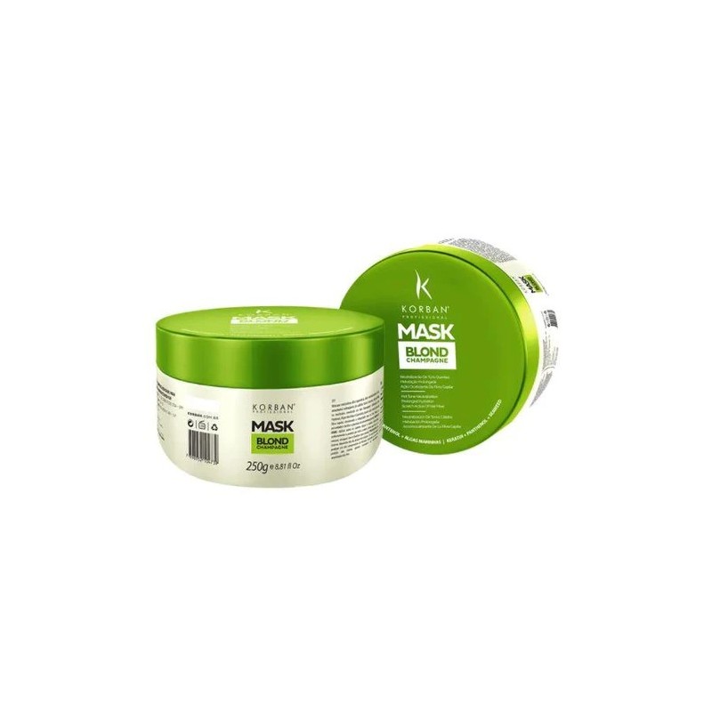 Masque Blond Champagne 250g - Korban Beautecombeleza.com Masque Blond Champagne 250g - Korban Beautecombeleza.com