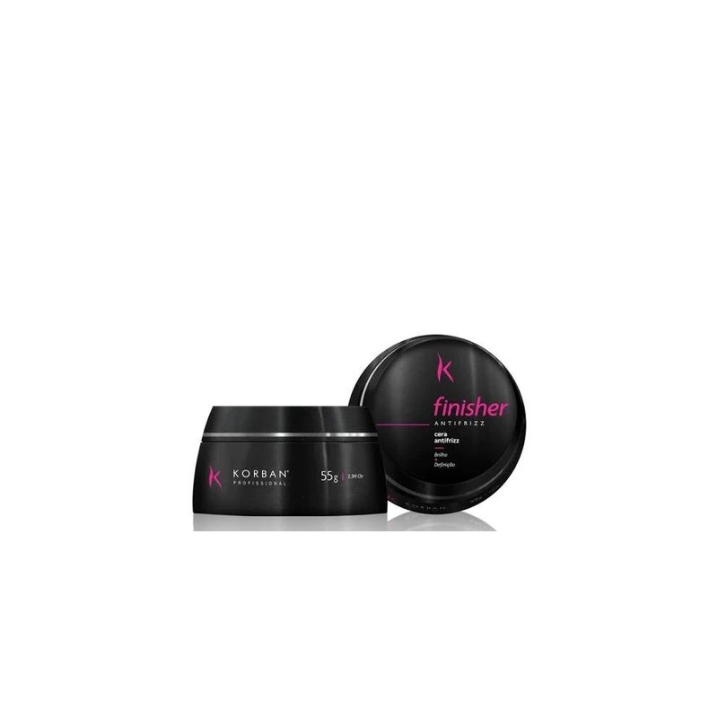 Finisher Anti Frizz Cire Capillaire 55g - Korban Beautecombeleza.com Finisher Anti Frizz Cire Capillaire 55g - Korban Beautecombeleza.com