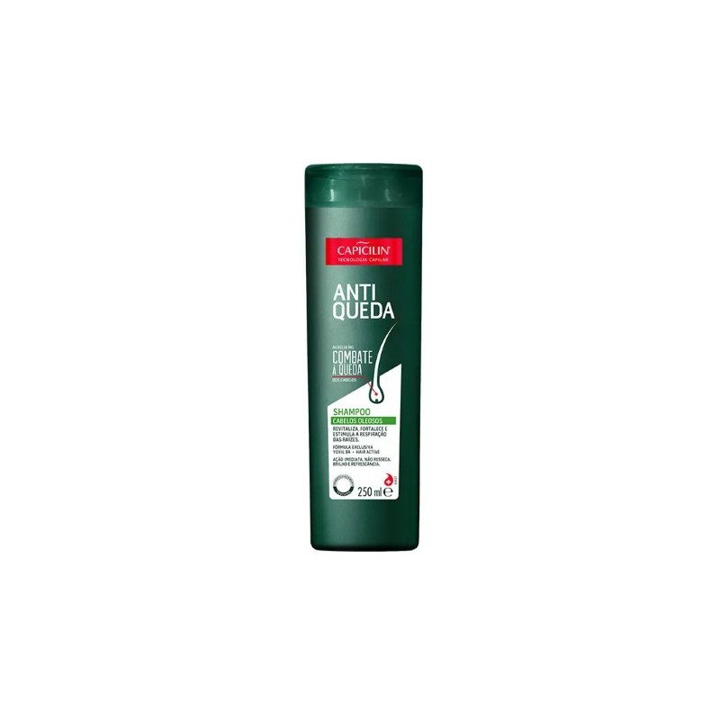 Antiqueda Shampoo Cabelos Oleosos 250ml - Capicilin Beautecombeleza.com Antiqueda Shampoo Cabelos Oleosos 250ml - Capicilin Beautecombeleza.com