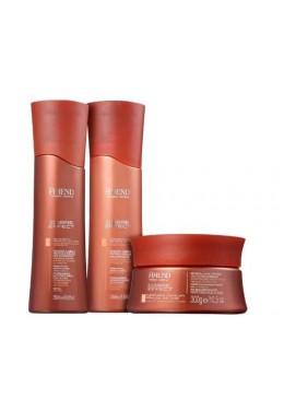 Copper Effect Color Enhancement Nutri-protective Hazelnut Kit 3 Prod. - Amend Beautecombeleza.com