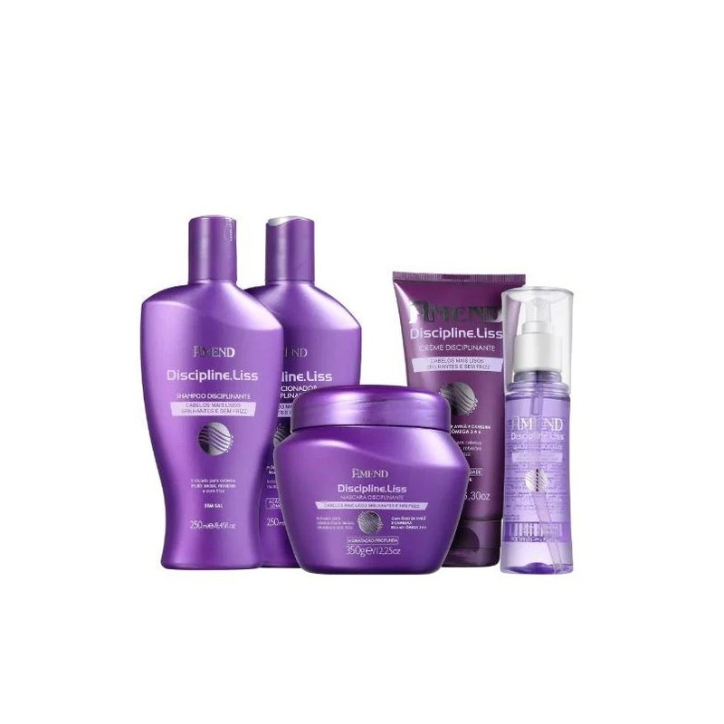 Discipline.Liss Full Kit 5 Prod. - Amend Beautecombeleza.com Discipline.Liss Full Kit 5 Prod. - Amend Beautecombeleza.com