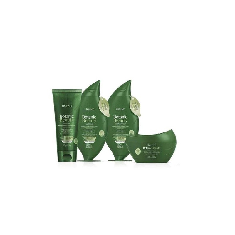 Botanic Beauty Monoi Rosemary Ginger Treatment Weak Hair Kit 4 Prod. - Amend Beautecombeleza.com