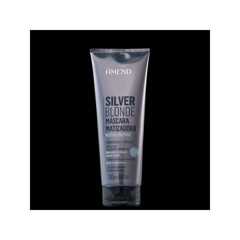 Silver Blonde Tinting India's Tamara Blond Bleached Hair Mask 250g - Amend Beautecombeleza.com Silver Blonde Tinting India's Tamara Blond Bleached Hair Mask 250g - Amend Beautecombeleza.com