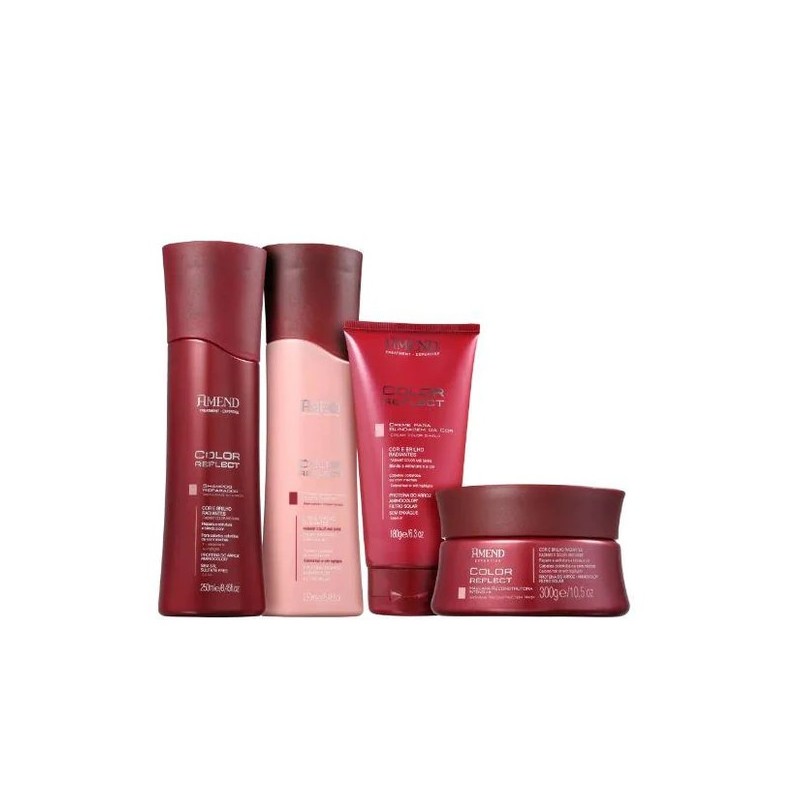 Color Reflect Repair Reconstructeur Capillaire Kit 4 Prod. - Amend Beautecombeleza.com Color Reflect Repair Reconstructeur Capillaire Kit 4 Prod. - Amend Beautecombeleza.com