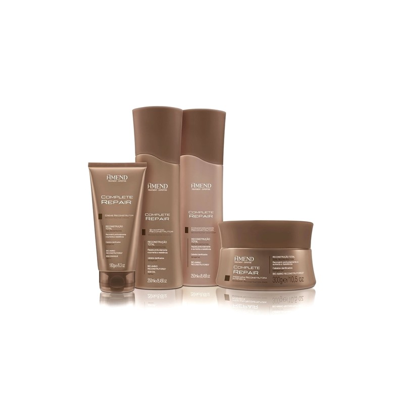 Complete Repair Bio-Amino Reconstructor Bioactive Positive Kit 4 Prod. - Amend Beautecombeleza.com Complete Repair Bio-Amino Reconstructor Bioactive Positive Kit 4 Prod. - Amend Beautecombeleza.com