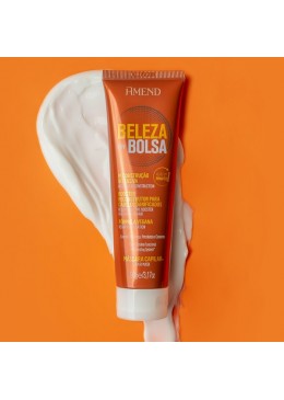 Intensive Reconstruction Hair Booster Treatment Beleza na Bolsa Mask 90g - Amend Beautecombeleza.com