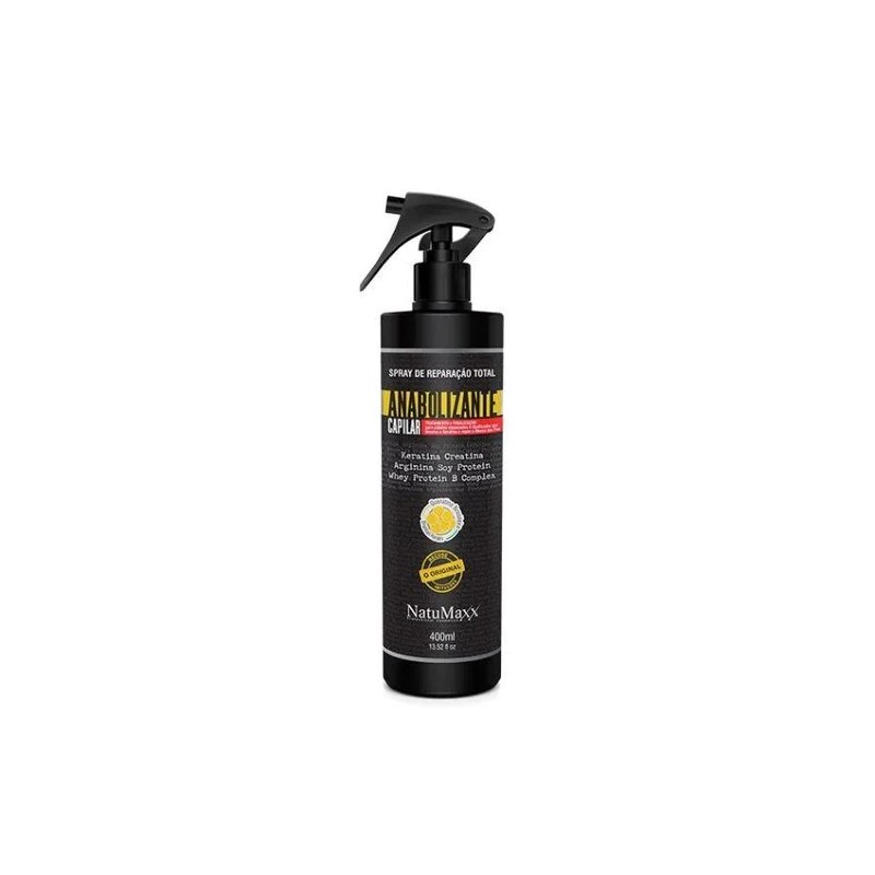 Anabolisant Capillaire Spray de Réparation Total 400ml - Natumaxx Beautecombeleza.com Anabolisant Capillaire Spray de Réparation Total 400ml - Natumaxx Beautecombeleza.com