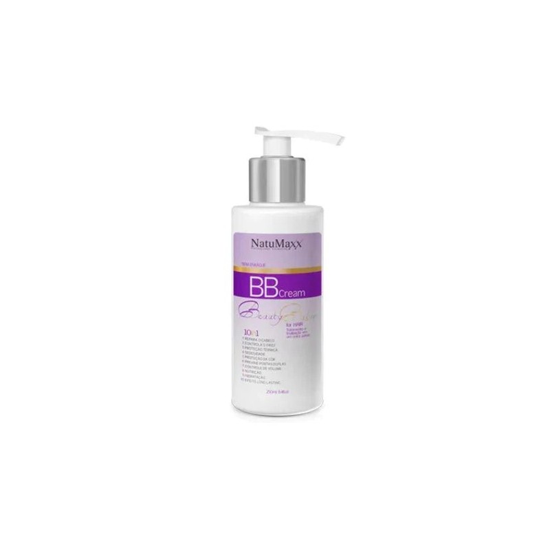 BB Cream Beauty Balm 10 in 1 Protetor Térmico Finalizador 250ml - Natumaxx Beautecombeleza.com BB Cream Beauty Balm 10 in 1 Protetor Térmico Finalizador 250ml - Natumaxx Beautecombeleza.com