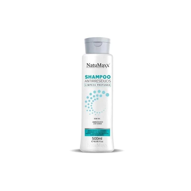 Shampoo Antirresíduo Limpeza Profunda 500ml -  Natumaxx Shampoo Antirresíduo Limpeza Profunda 500ml -  Natumaxx