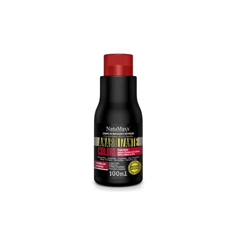 Anabolic Colors Crème Teintant Rouge Intense  100ml - Natumaxx Beautecombeleza.com