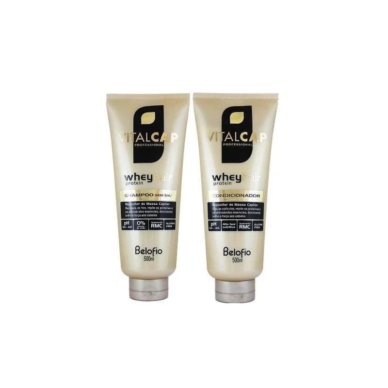 Vitalcap Whey Hair Protein Régénérateur de Masse Capillaire Kit2x240ml - BeloFio Beautecombeleza.com Vitalcap Whey Hair Protein Régénérateur de Masse Capillaire Kit2x240ml - BeloFio Beautecombeleza.com