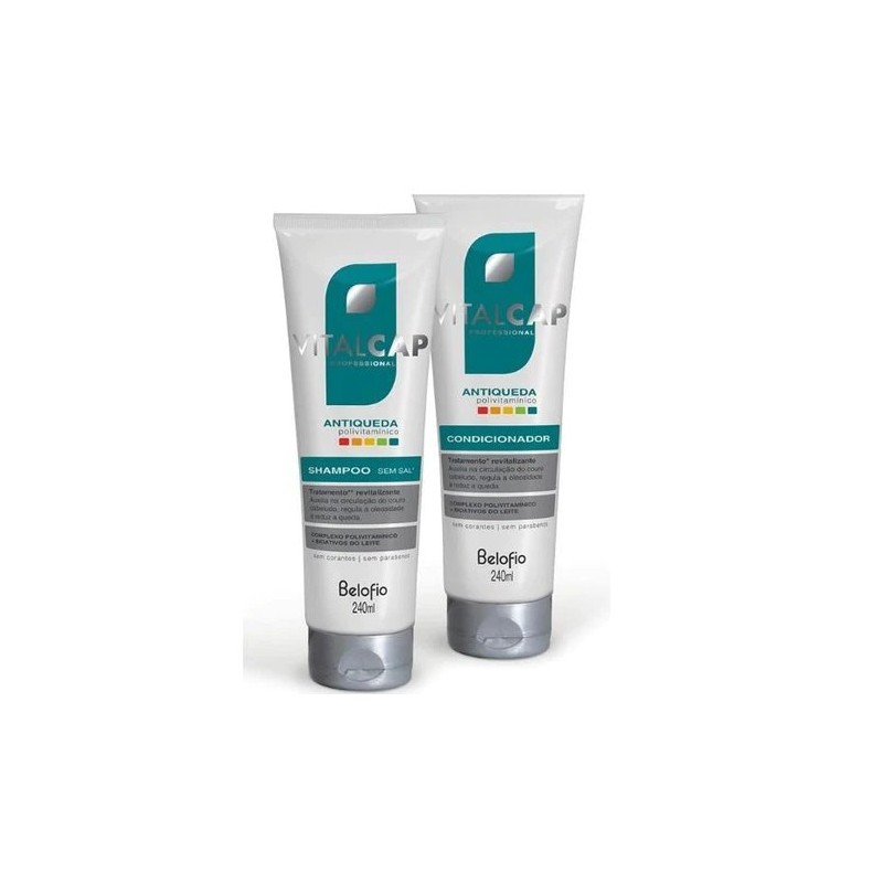Vitalcap Antiqueda Kit 2x240 - BeloFio Beautecombeleza.com Vitalcap Antiqueda Kit 2x240 - BeloFio Beautecombeleza.com