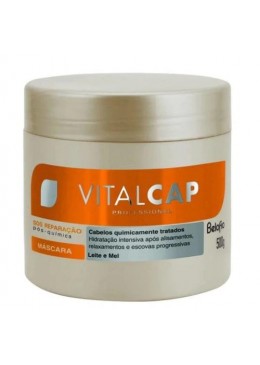 Vitalcap SOS Máscara Reparadora Pós Química 500g - BeloFio Beautecombeleza.com
