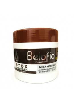 Vegan Fortifying Intensive Hydration SOS Cassava Hair Botox Mask 500g - BeloFio Beautecombeleza.com