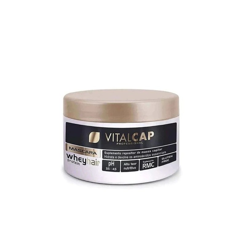 Professional Vitalcap Whey Hair Protein Mass Replenisher Mask 250g - BeloFio Beautecombeleza.com