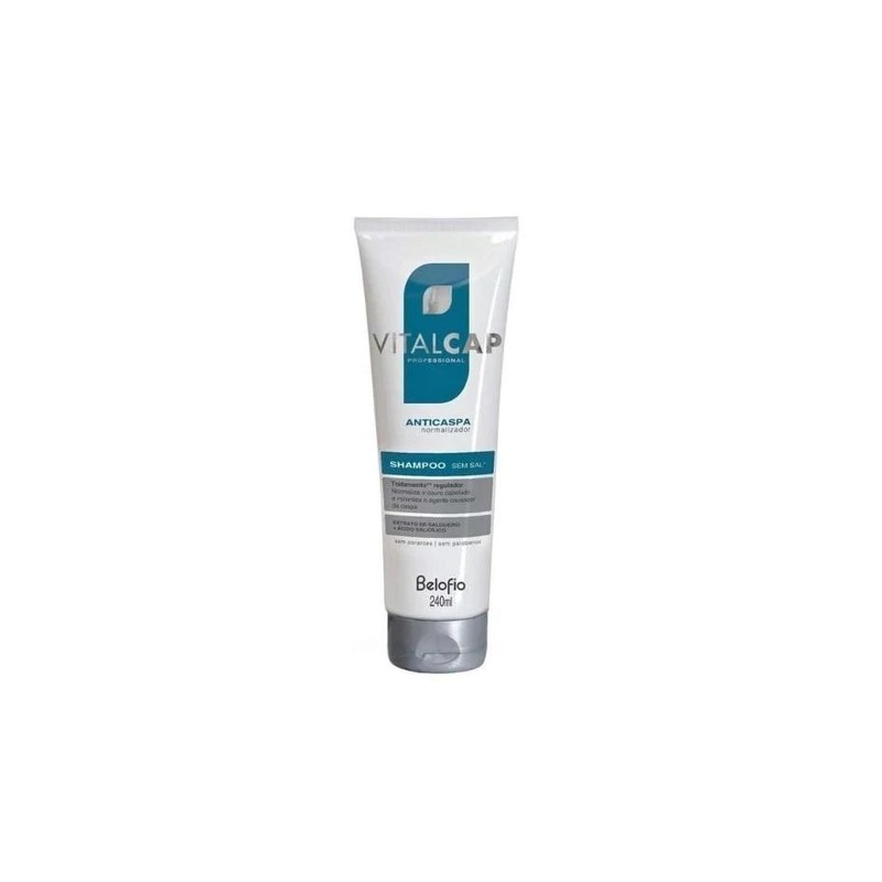 Vitalcap Anti-Dandruff Shampoo No Salt Hair Regulating Treatment 240ml - BeloFio Beautecombeleza.com Vitalcap Anti-Dandruff Shampoo No Salt Hair Regulating Treatment 240ml - BeloFio Beautecombeleza.com