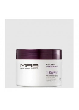 Brazilian Curls Curly Wavy Hair Silkiness Hydration Treatment Mask 300g - MAB Beautecombeleza.com