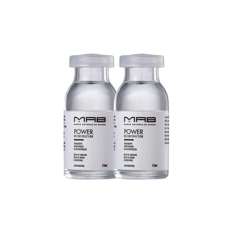 Ampoules Reconstructor Mab Marco Antônio De Biaggi Power 2u - MAB Beautecombeleza.com Ampoules Reconstructor Mab Marco Antônio De Biaggi Power 2u - MAB Beautecombeleza.com