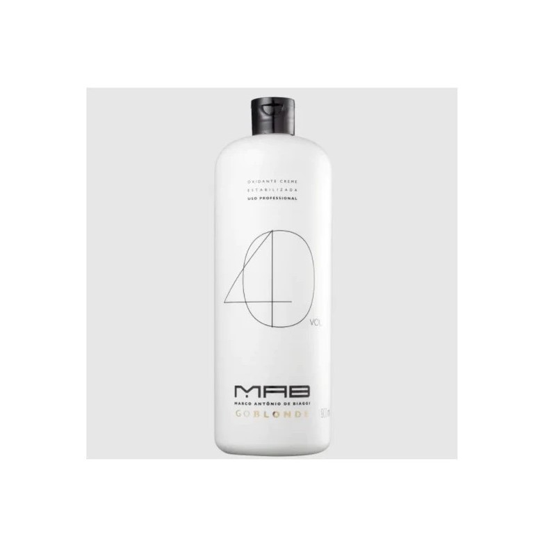 40 Vol. OX Hydrogen Peroxide Oxidant Creamy Stabilized Emulsion 900ml - MAB Beautecombeleza.com