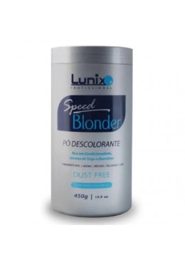 Speed Blonder Pó Descolorante Dust Free  450g - Lunix Beautecombeleza.com
