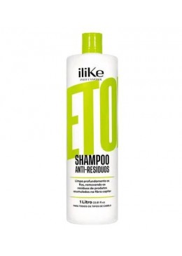 Detox  Antirresíduo Shampoo 1L - iLike Beautecombeleza.com