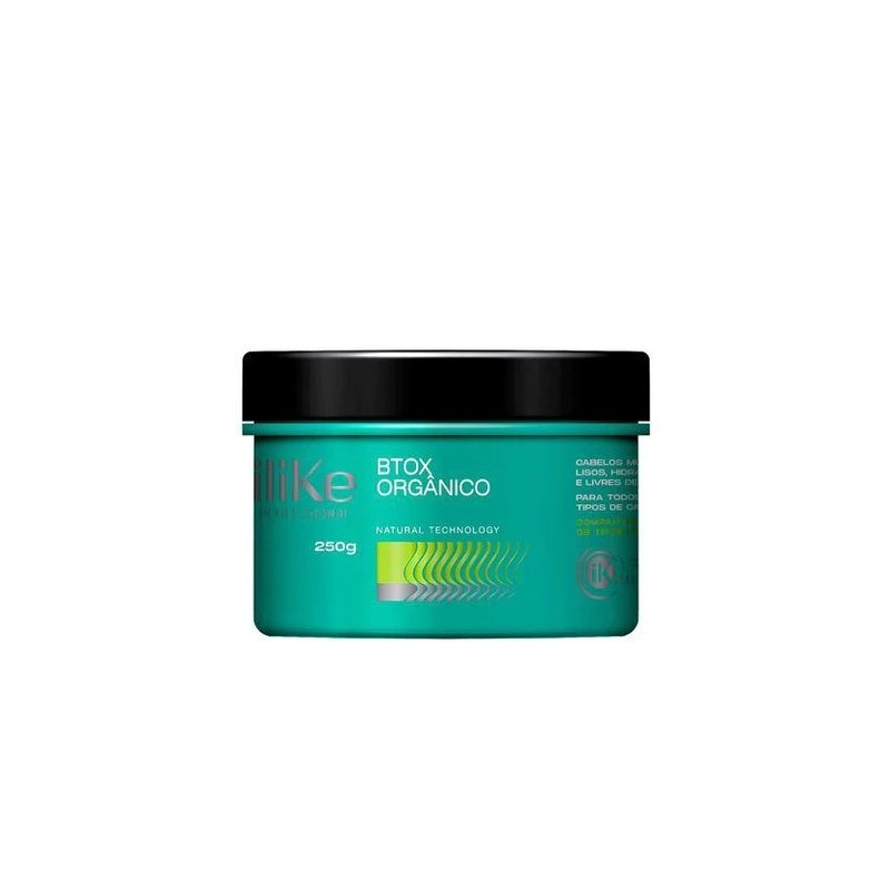 Organic Btox Shea Hazelnut Keratin Natural Technology Straightening 250g - iLike Beautecombeleza.com