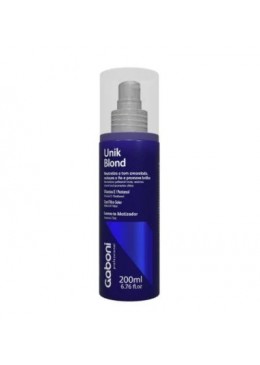 Unik Blond Leave-in Filtro UV Hidratante Spray 200ml - Gaboni Beautecombeleza.com