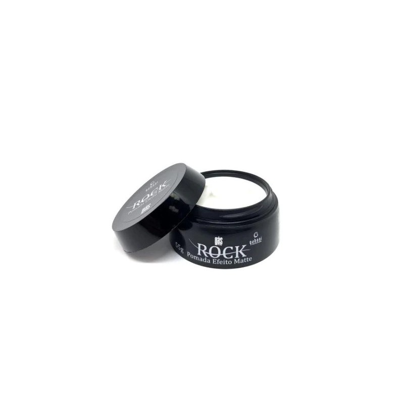 Rock Efeito Matte Pomade 55g - Gaboni Beautecombeleza.com