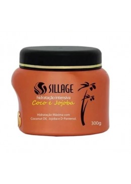 Coco et Jojoba D-Panthenol Maintenance Home Care Masque 300g - Sillage Beautecombeleza.com