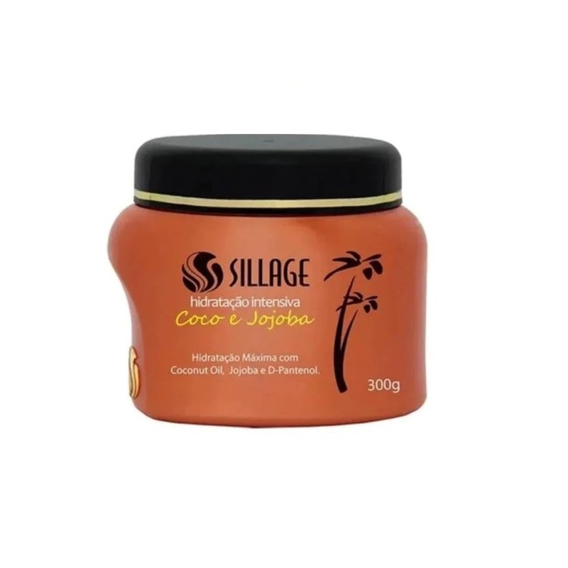 Coconut Jojoba D-Panthenol Maintenance Home Care Hair Mask 300g - Sillage Beautecombeleza.com