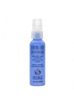 Queratina Líquida Loção Spray para Cabelos 60ml - Sillage Beautecombeleza.com