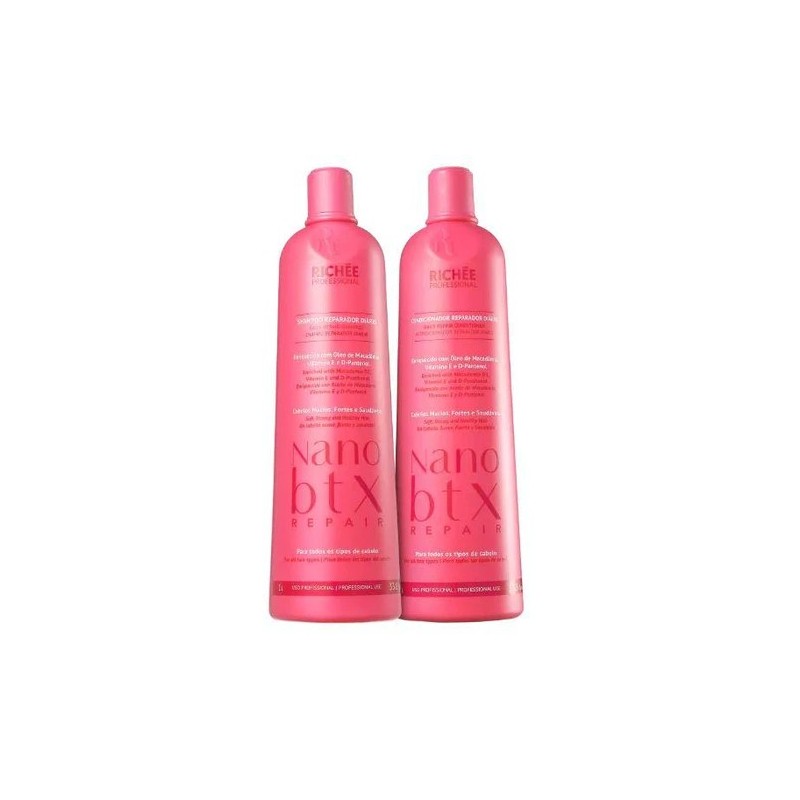 Nano Btx Deep Mask  Kit 2x1L - Richée Beautecombeleza.com