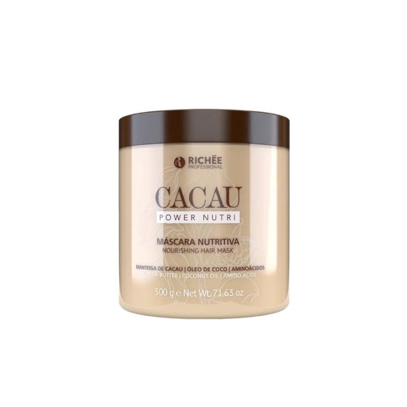 Cocoa Extract Power Nutri Dry Hair Nourishing Moisturizing Mask 500g - Richée Beautecombeleza.com