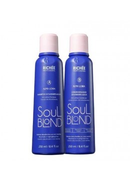 Soul Blond Maintenance Daily Use Home Care Hair Treatment Kit 2x250ml - Richée Beautecombeleza.com