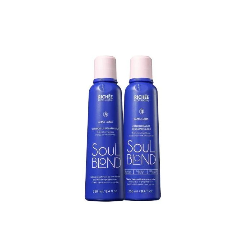 Soul Blond Home Care Alma Loira Kit 2x250ml - Richée Beautecombeleza.com