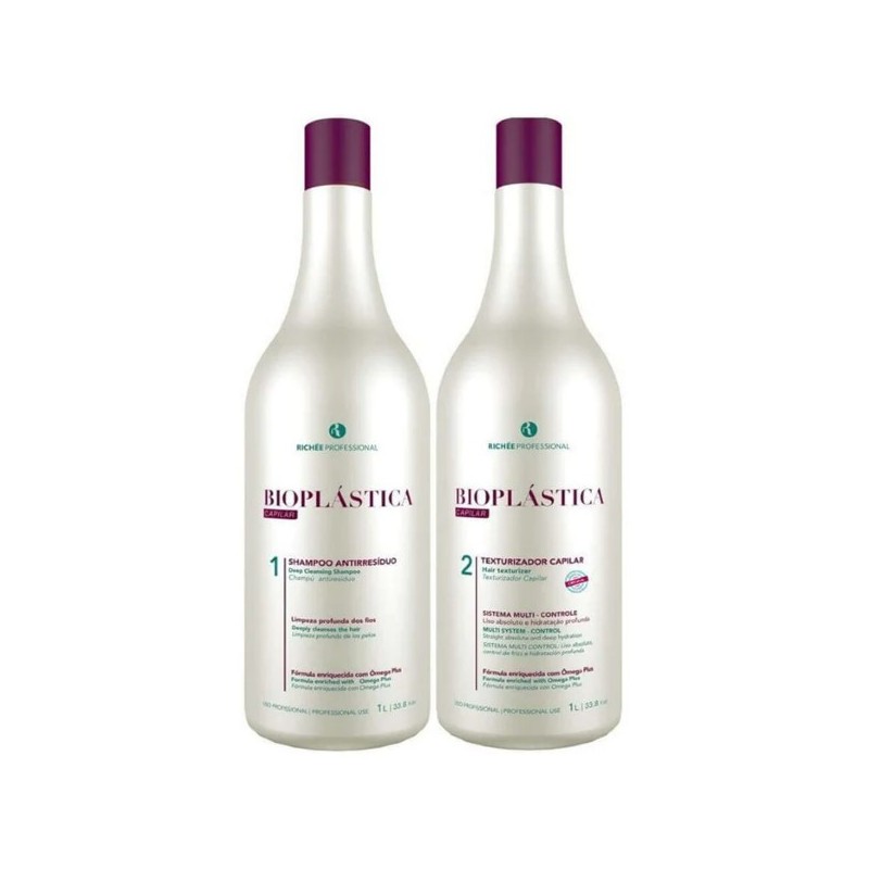 Bioplástica Lissage Brésilien Kit 2x1l - Richée Beautecombeleza.com Bioplástica Lissage Brésilien Kit 2x1l - Richée Beautecombeleza.com
