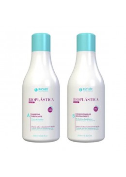 Bioplástica Escova Progressiva Kit 2x250ml - Richée Beautecombeleza.com