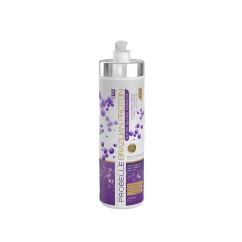 Lissage Brazilian Protein  Super Blonde Kératine 500ml - Probelle 
 Beautecombeleza.com