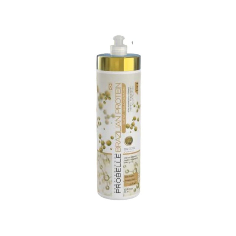 Brazilian Protein Gold Keratin 500ml - Probelle Beautecombeleza.com