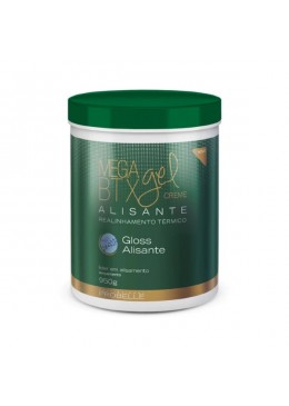 Mega BTX Gel Creme Alisamento  Realinhamento Térmico 950g Probelle  Beautecombeleza.com