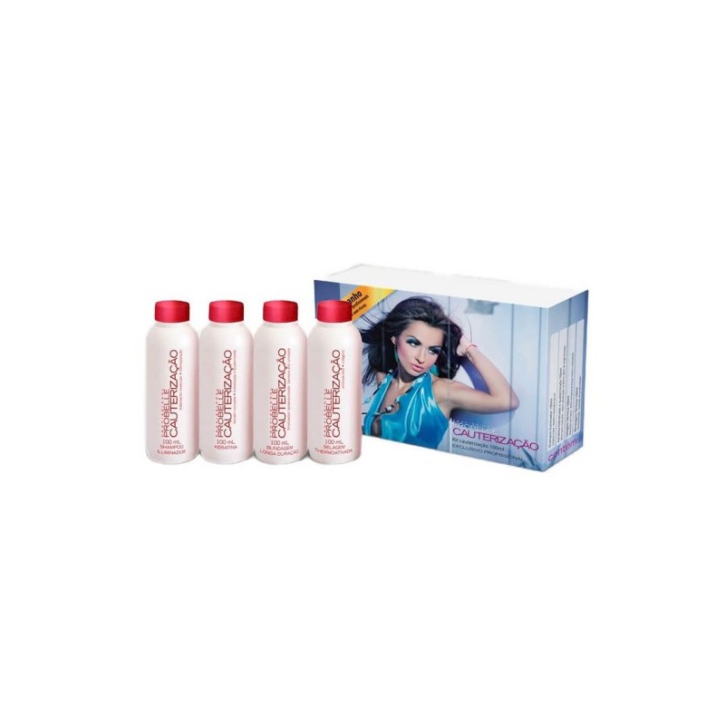 Cauterization Kératine Power Repair Kit 4 Itens - Probelle Beautecombeleza.com