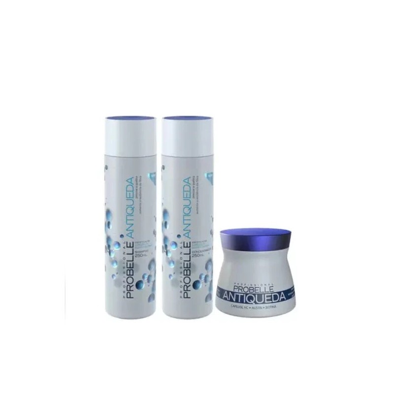 Antiqueda Home Care Kit 3x250ml - Probelle 
Beautecombeleza.com