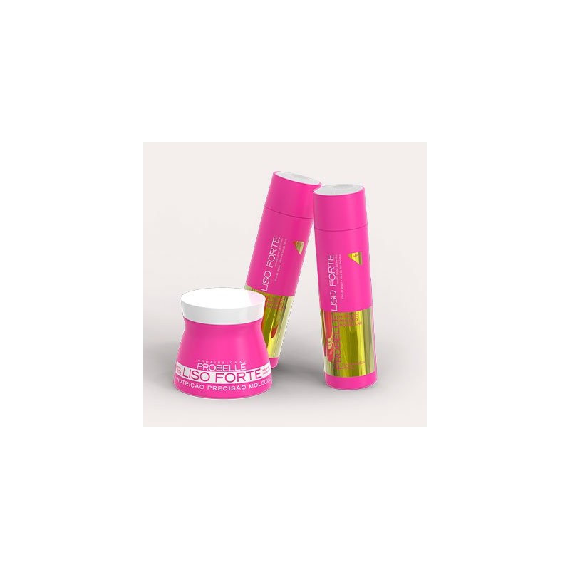 Liso Forte Nutrição Precisão Molecular Kit 3 - Probelle Beautecombeleza.com Liso Forte Nutrição Precisão Molecular Kit 3 - Probelle Beautecombeleza.com