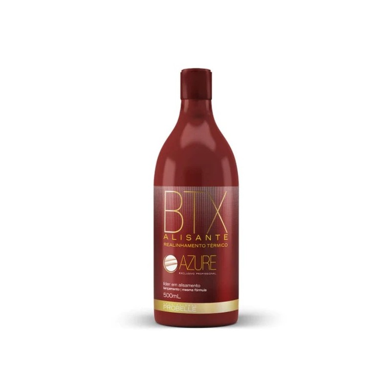 BTX Alisante Realinhamento Térmico Azure 500ml - Probelle Beautecombeleza.com