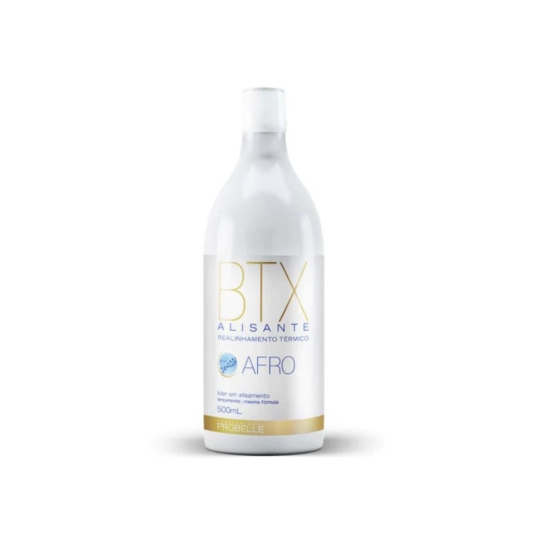 Btx Alisante Realinhamento Térmico Afro 500ml - Probelle Beautecombeleza.com