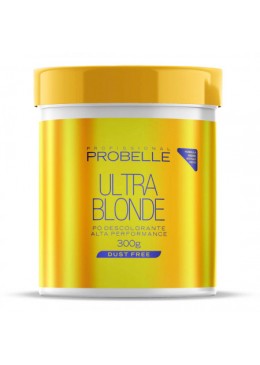 Professional High Performance Hair Bleaching Powder Ultra Blonde 300g - Probelle Beautecombeleza.com